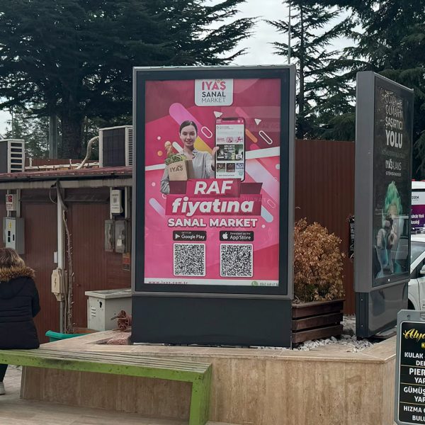 Iyaş Market Işıklı Raket Billboard No:2